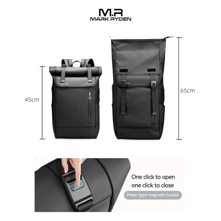 Jual PROMO MARK RYDEN MR2908 TAS RANSEL LAPTOP BACKPACK BAG WITH USB 17 ...