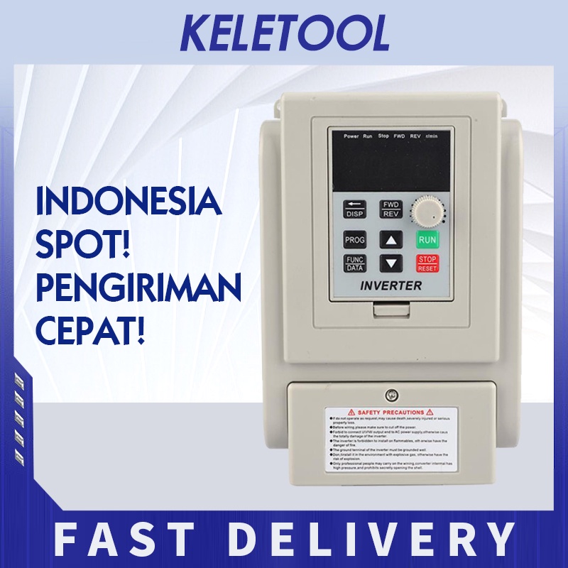 Jual 【in Stok Lokal】konverter Pengatur Kecepatan Inverter Frekuensi Variabel Single Phase