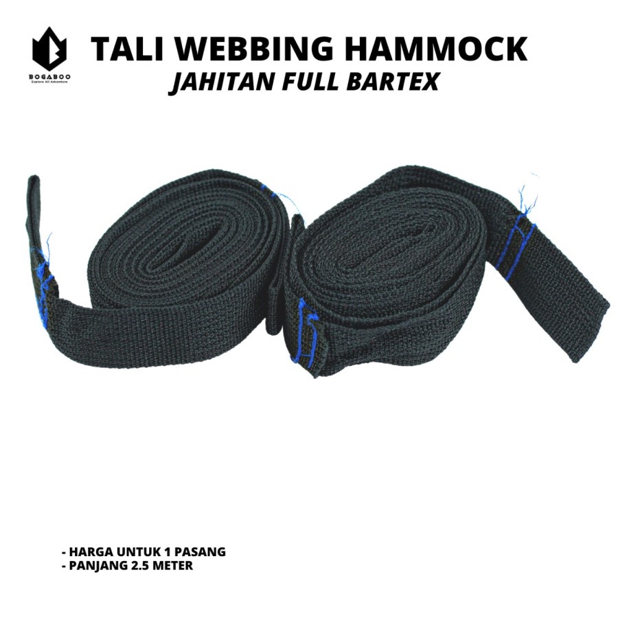 Jual Tali Webbing Tebal Panjang 2 5 Meter X 3 5 Cm Bartex Tali