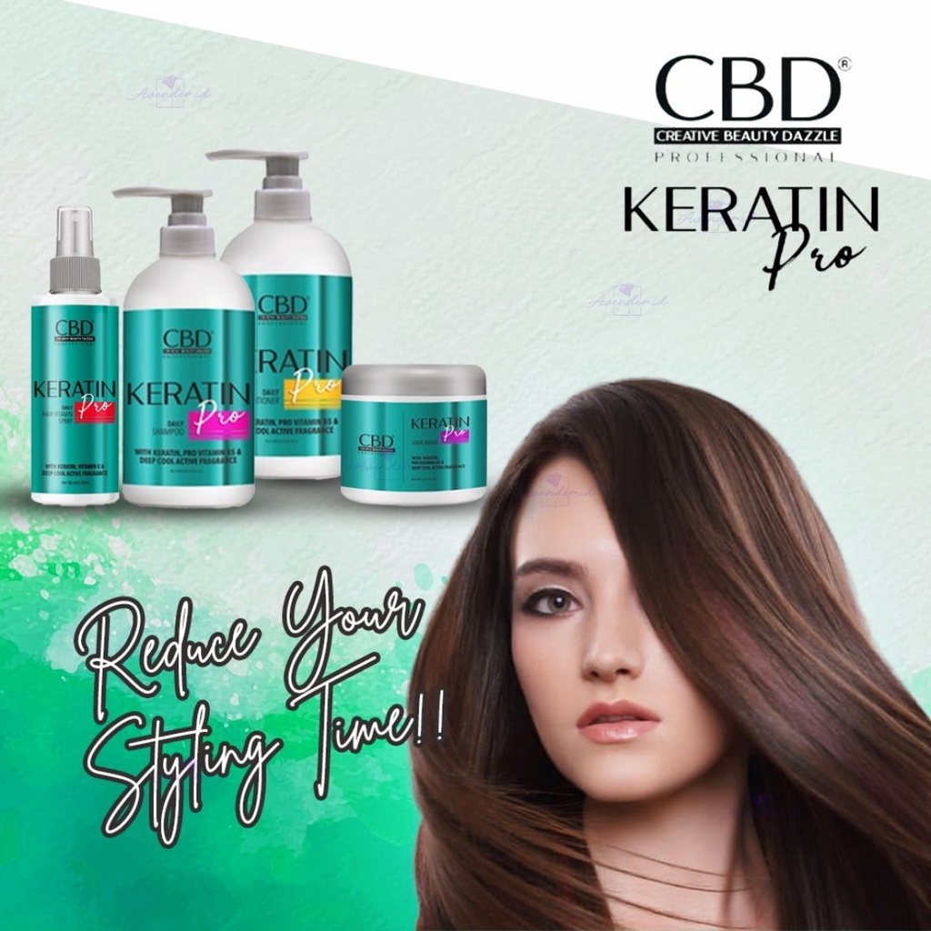 Jual (GET 1 GIFT) CBD PROFESSIONAL KERATIN PRO TREATMENT SERIES ...