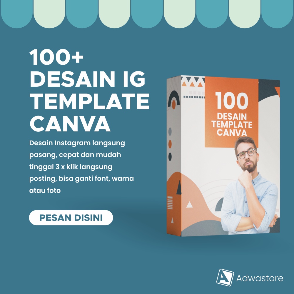 Jual 100 Desain Instagram Template Canva Shopee Indonesia