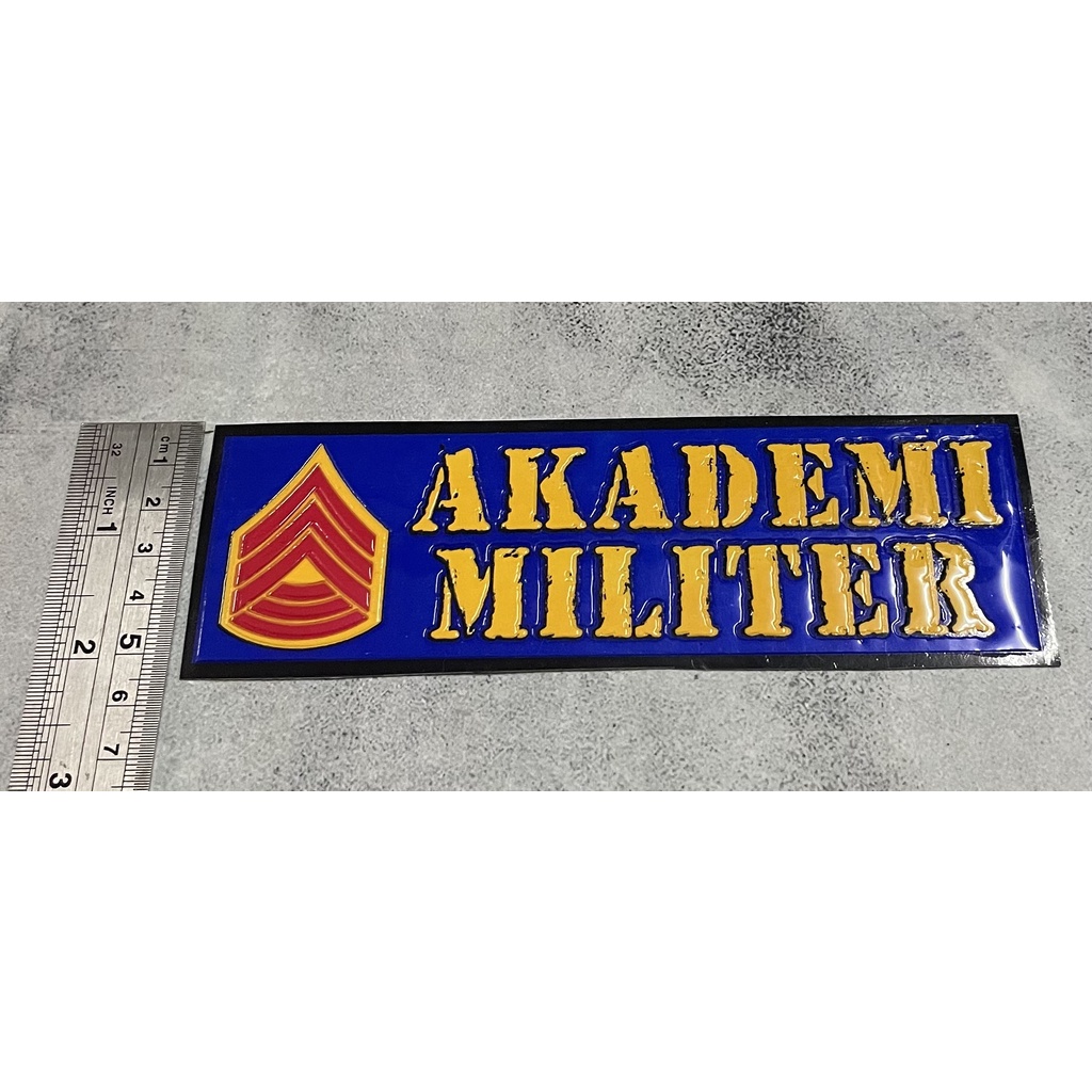 Jual Sticker Akmil (Pjg Biru) - Stiker Akademi Militer - Stiker Akmil ...