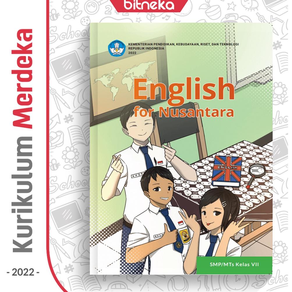 Jual [QY0139] Buku Bahasa Inggris English For Nusantara Untuk SMP/MTs ...