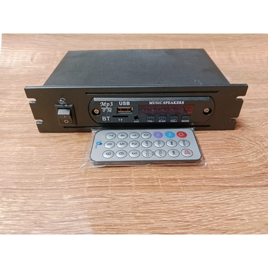 Jual BOX MODUL MP3 PLAYER BLUETOOTH HITAM PLASTIK | Shopee Indonesia