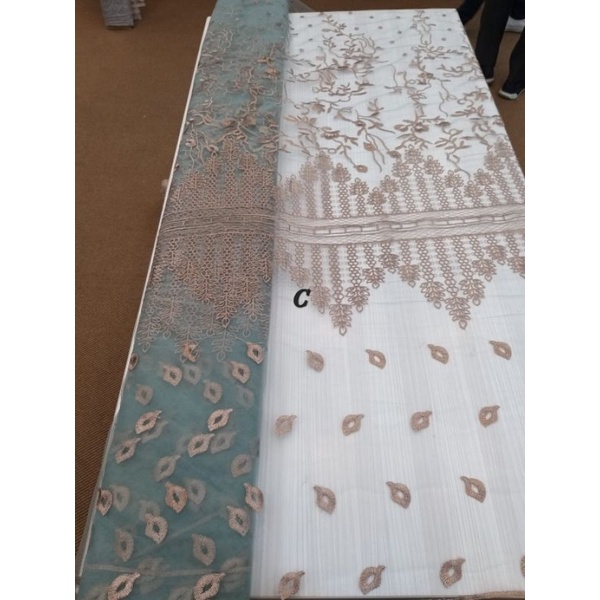 Jual Kain Tille Halus Motif Etnik Timika Part Harga Per Setengah