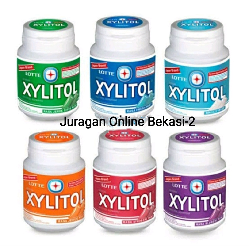 Jual Permen Karet Xylitol 58gr - Isi 40 Butir - Permen Bebas Gula ...