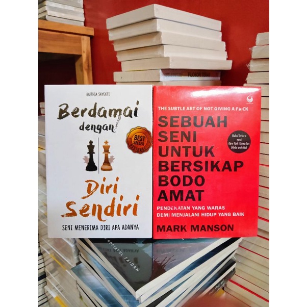 Jual PAKET ISI 2 BUKU BERDAMAI DIRI SENDIRI + SEBUAH SENI UNTUK ...