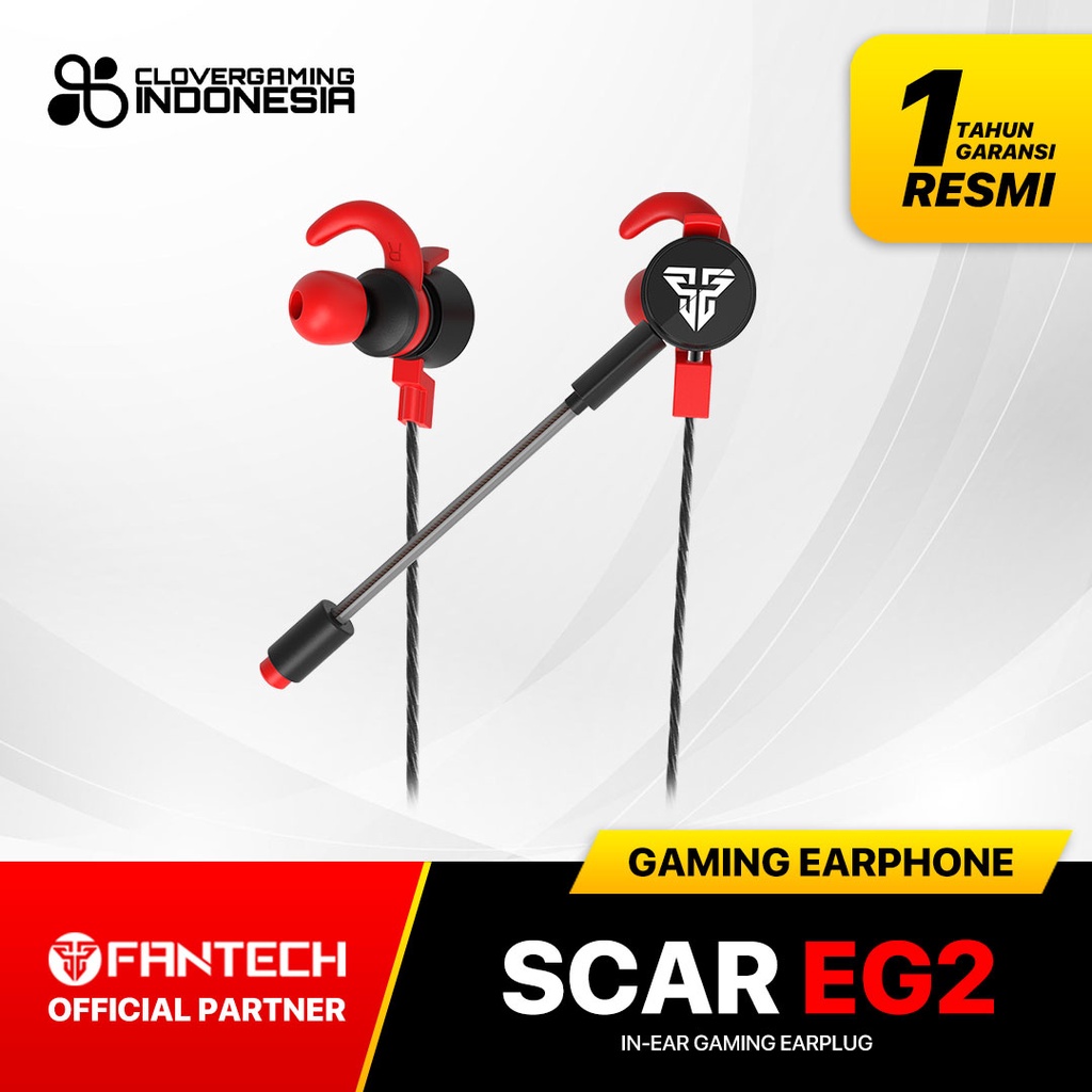 Jual Fantech Scar EG2 In-Ear Gaming Earphone Headset - Gaming Earphone ...