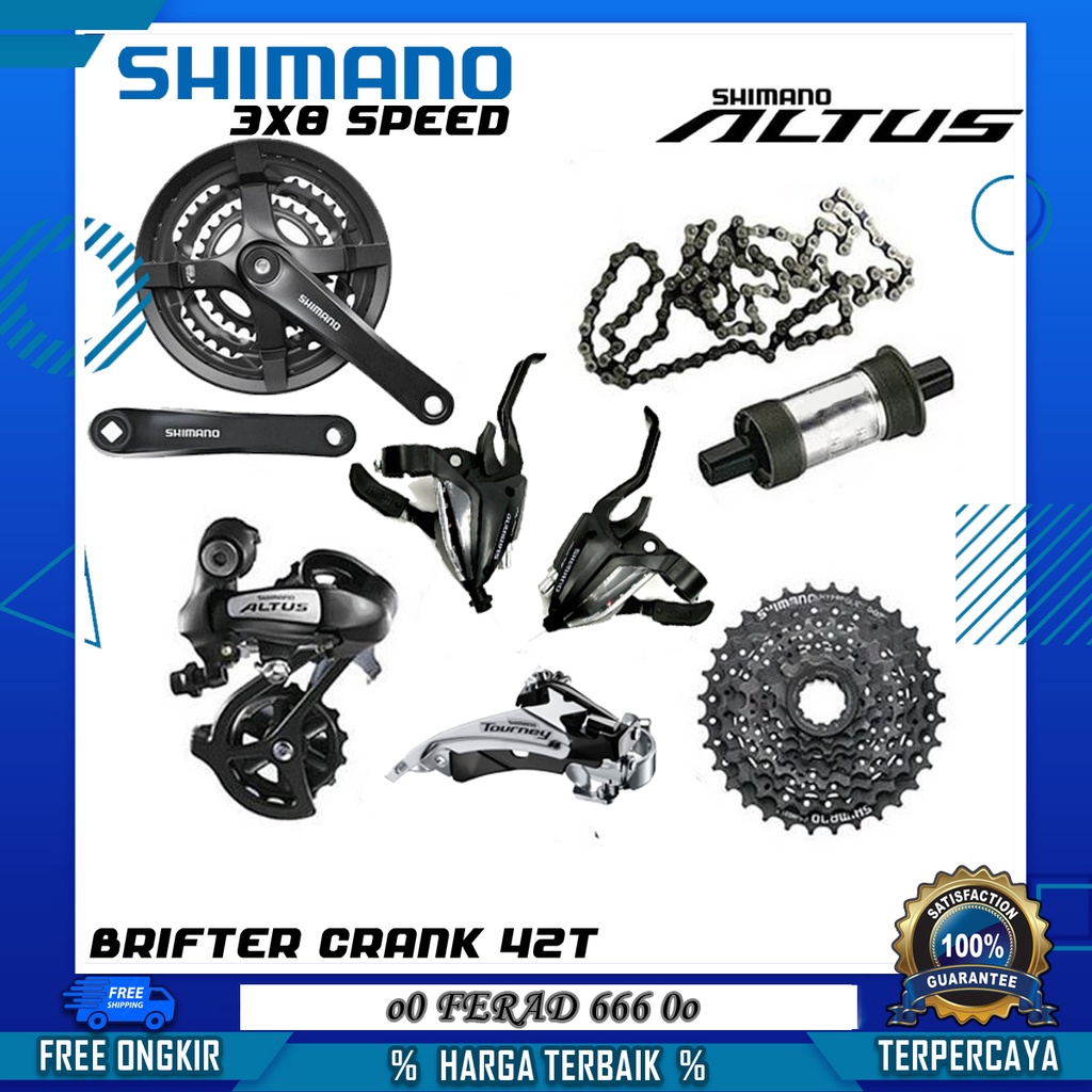 Groupset shimano untuk discount mtb