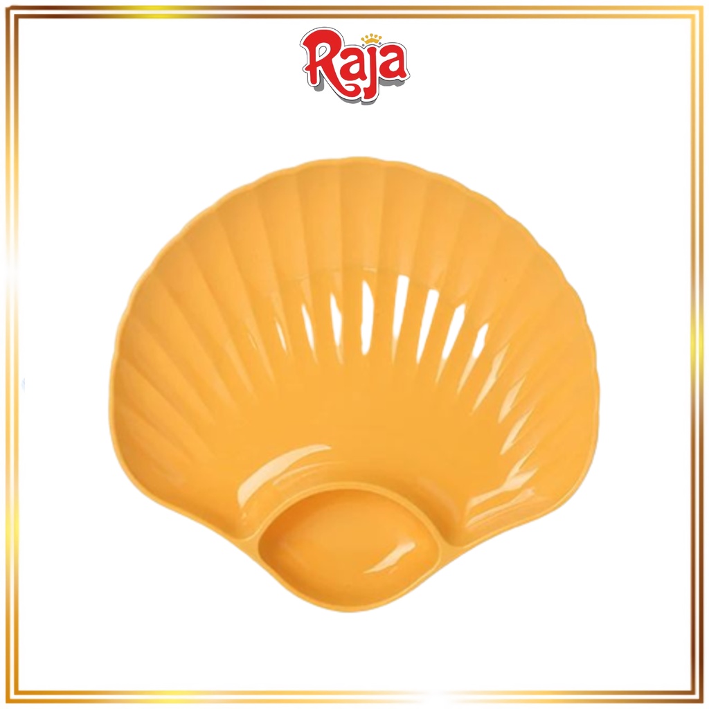 Jual Raja Grosir | Piring Plastik / Piring Kerang Shell Plate Kue Roti ...