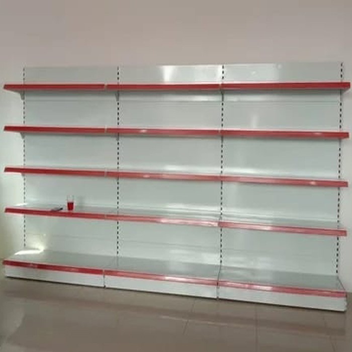 Jual Rak Supermarket Back Panel| Rak Single / Wall Gondola Tinggi 220cm ...