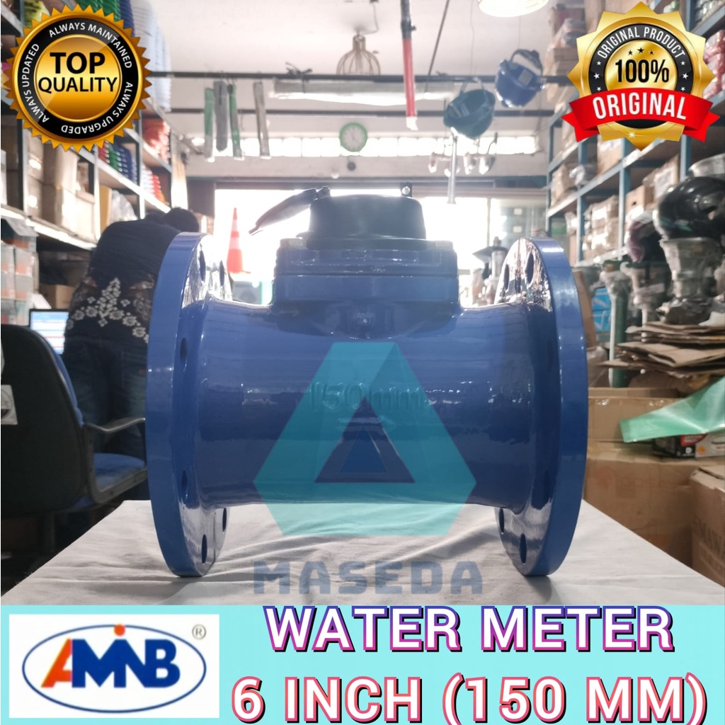 Jual Water Meter 6 inch / Flow Meter DN 150 / Meteran Air | Shopee ...