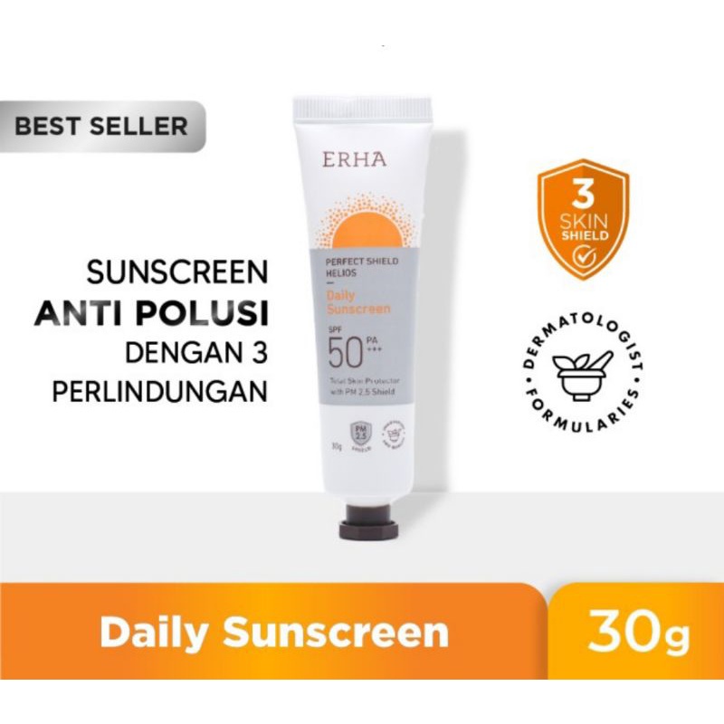 Jual Erha Daily Sunscreen Spf 50 Pa Perfect Shield Helios 30gr