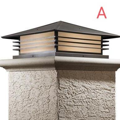 Jual lampu pagar rumah minimalis / lampu pilar tembok | Shopee Indonesia