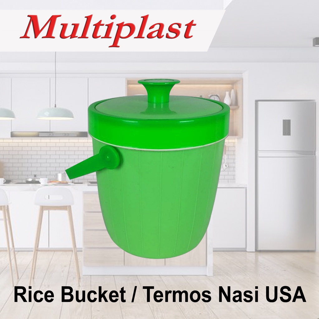 Jual Termos Nasi & Es Bucket USA DXS MULTIPLAST 8 Liter / Rice & Ice ...