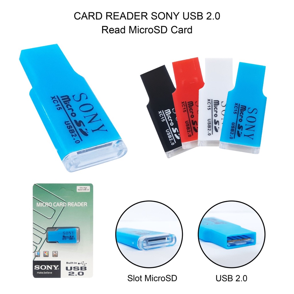 Jual OTG CARD READER 2IN1 (USB & MICRO) Shopee Indonesia