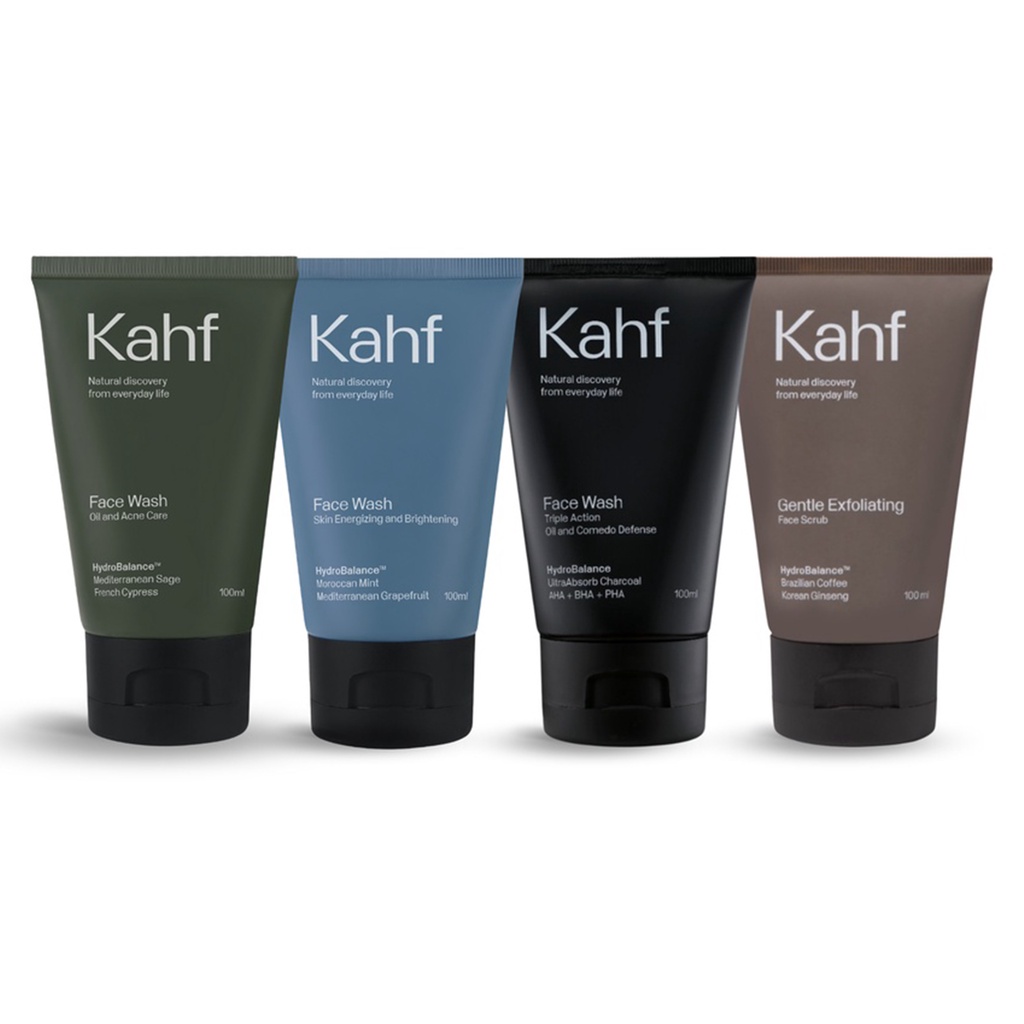 Jual KAHF Face Wash 100 ML Energizing and Brightening/ Oil and Acne