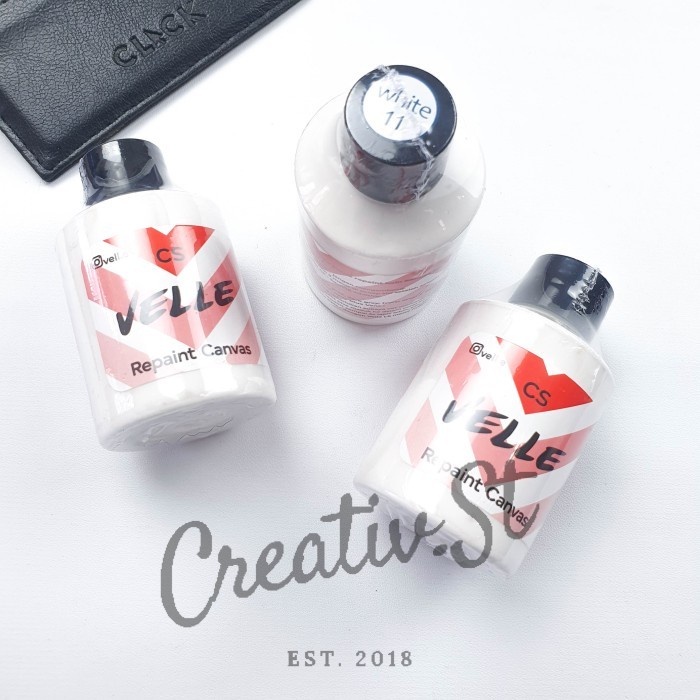 Jual Terlaris Velle Cs Cat Repaint Sepatu Topi Kanvas Restorasi 70 Ml ...