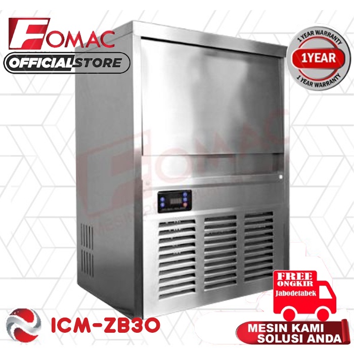 Jual Fomac Ice Cube Maker Icm Zb30 Icm Zb40 Icm Zb60 Mesin Pembuat Es