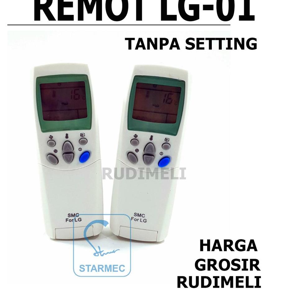 Jual Produk Berkualitas Remot Ac Lg Tanpa Setting Merek Starmec