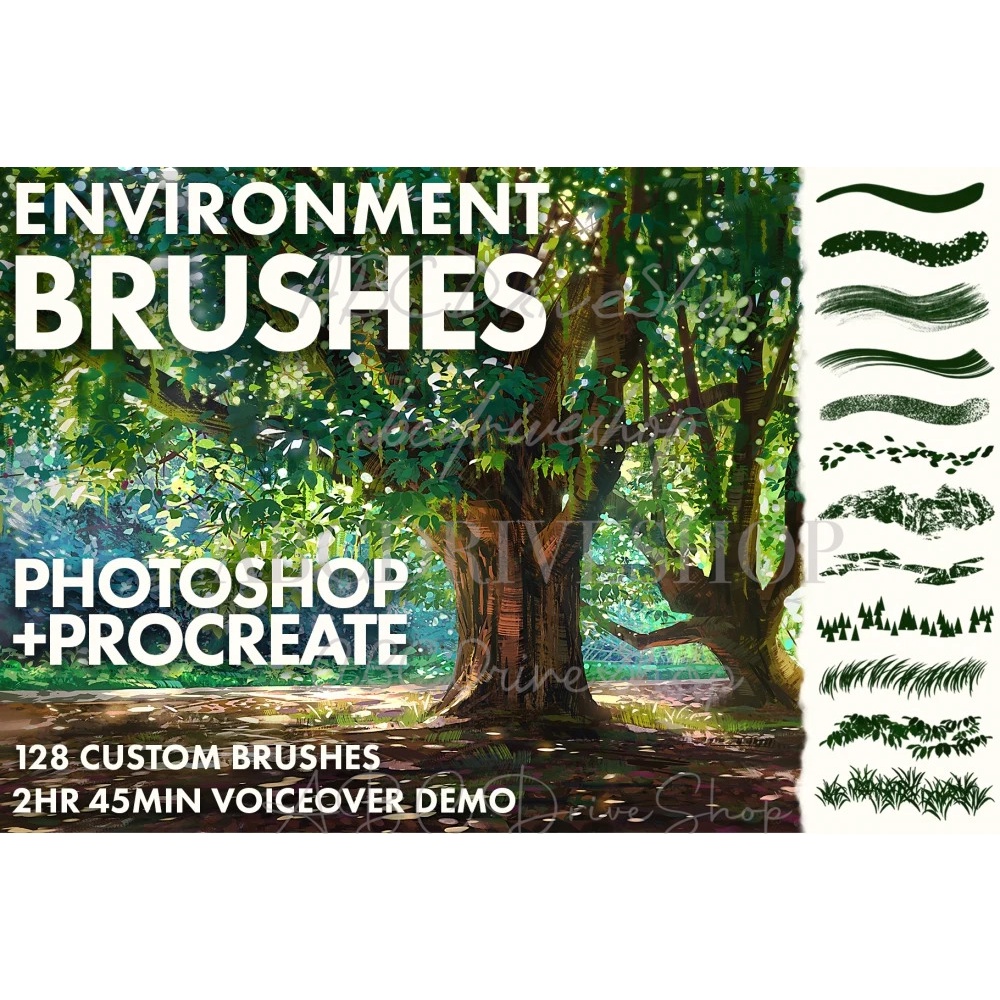 Jual Procreate Brush Quick Environment Brushes for Procreate Shopee Indonesia