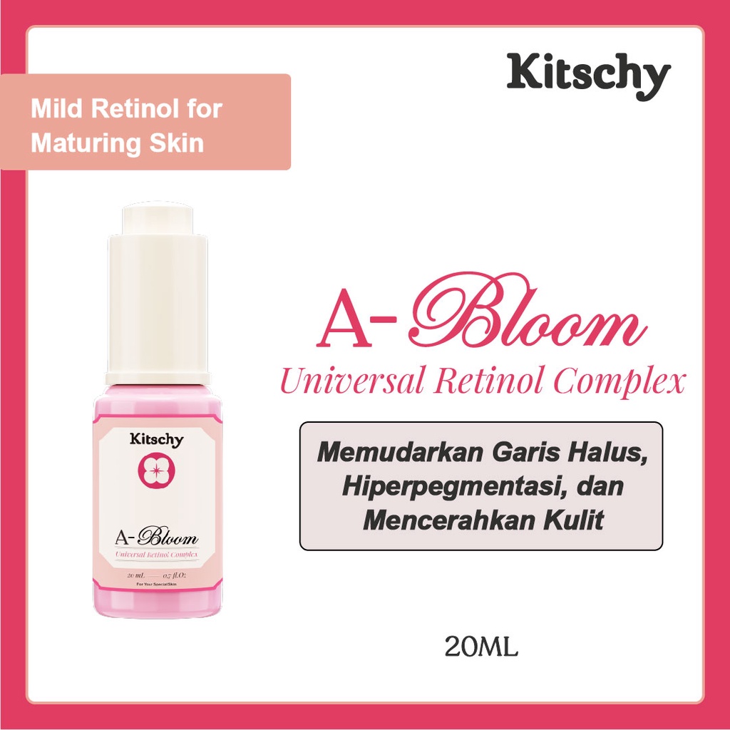 Jual Kitschy ABloom Universal Retinol 20 ml Serum Mengatasi Tanda