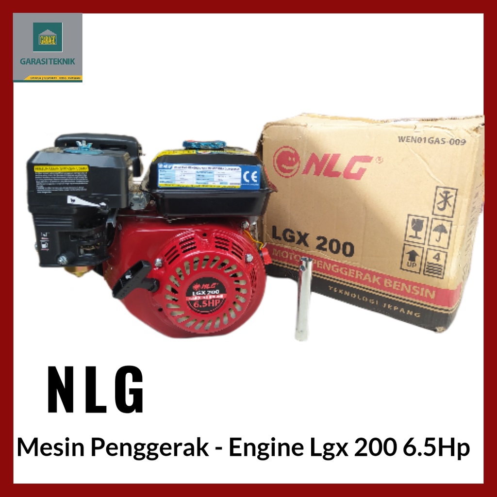 Jual Mesin penggerak - Engine LGX 200 MERK NLG 6.5hp | Shopee Indonesia