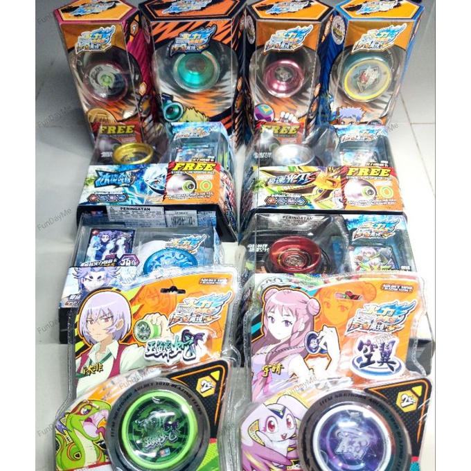 Jual Koleksi Lengkap Blazing Teens auldey Original Yoyo Asli ORI Demon