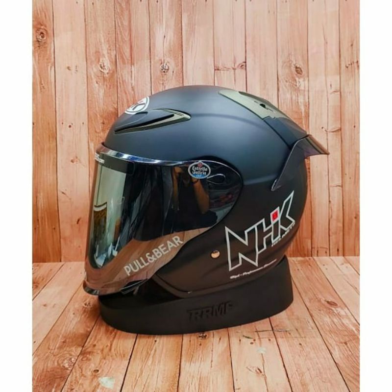 Jual HELM NHK R6 WARNA SOLID ORIGINAL PRODUK | Shopee Indonesia