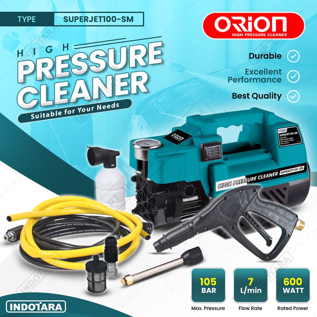Jual Alat steam cuci motor & mobil Jet Cleaner Orion SUPERJET100SM