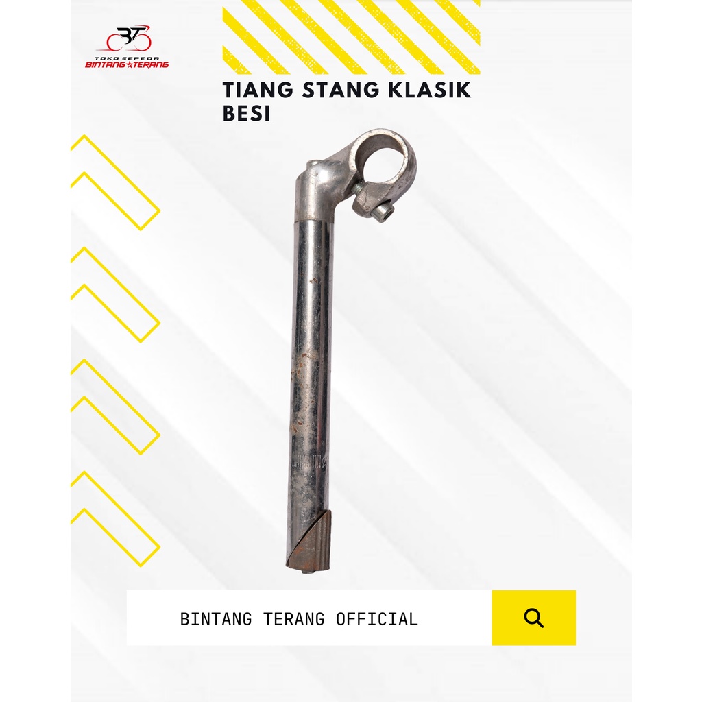 Jual Tiang Stang Klasik Besi/Tiang Stem Jadul Sepeda Touring GUnung MTB ...