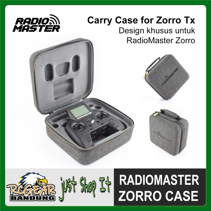 Jual RADIOMASTER ZORRO CARRY BAG REMOTE CONTROL TRANSMITTER CASE TAS ...