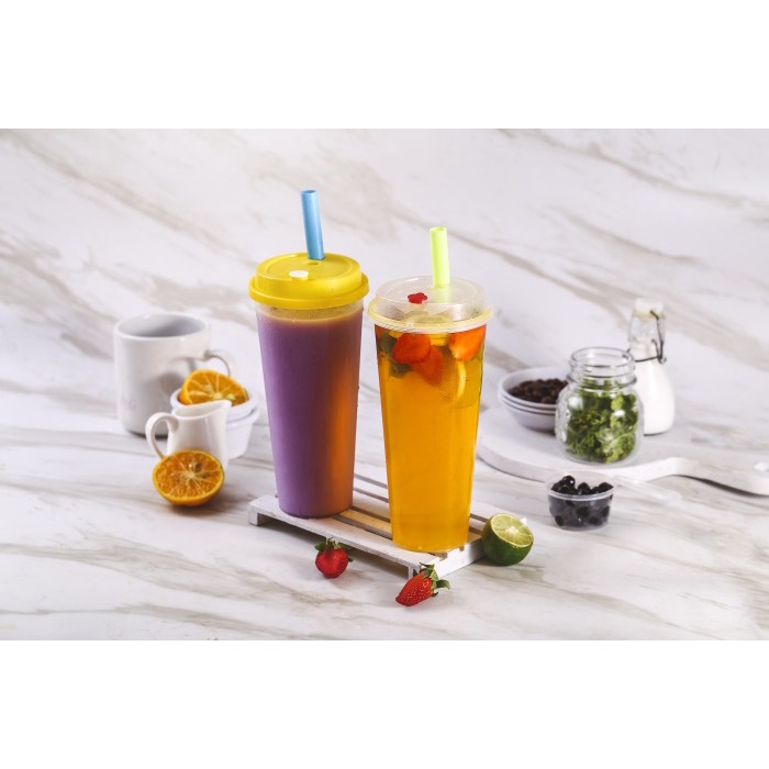 Jual Parling Laris! Gelas Plastik Boba/Cheese Tea/ Cup Injection PP