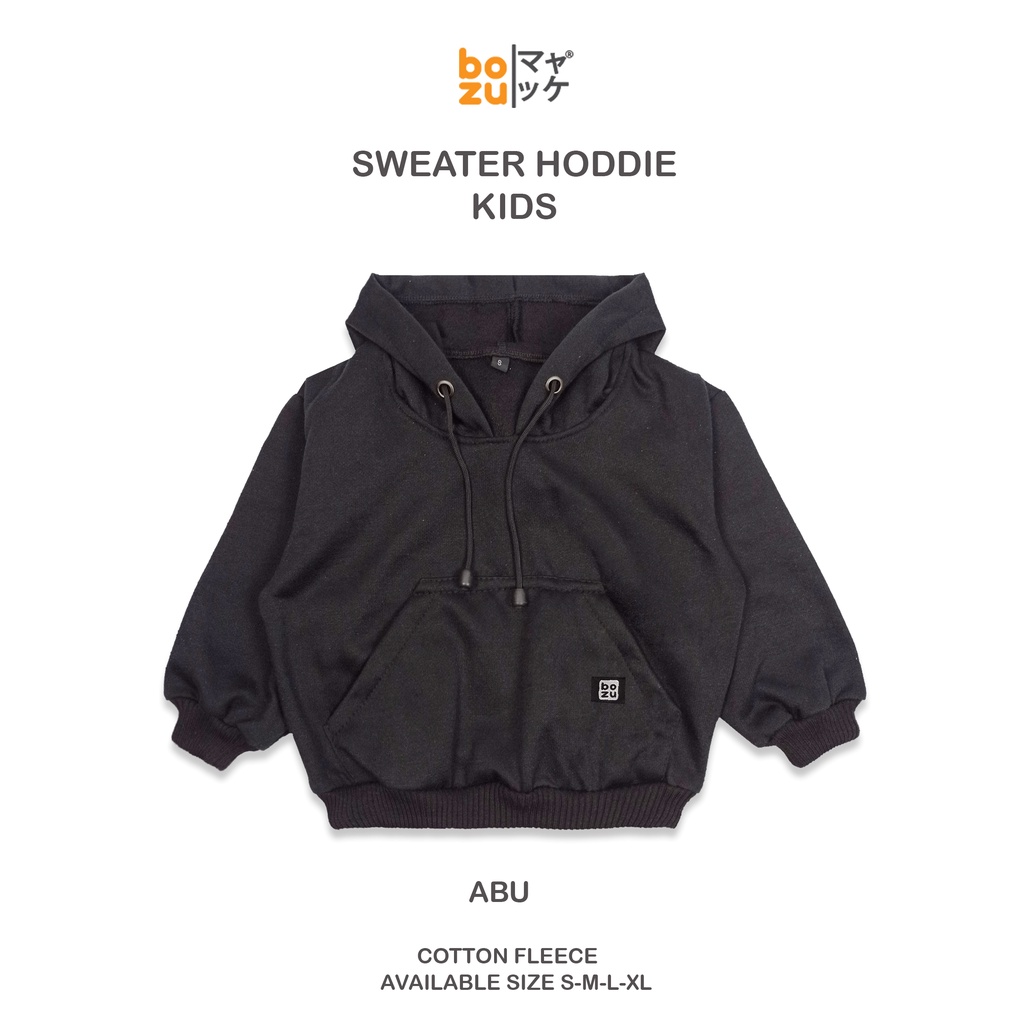 Jual Sweater Hoodie Anak Bahan Fleece Warna Abu Shopee Indonesia