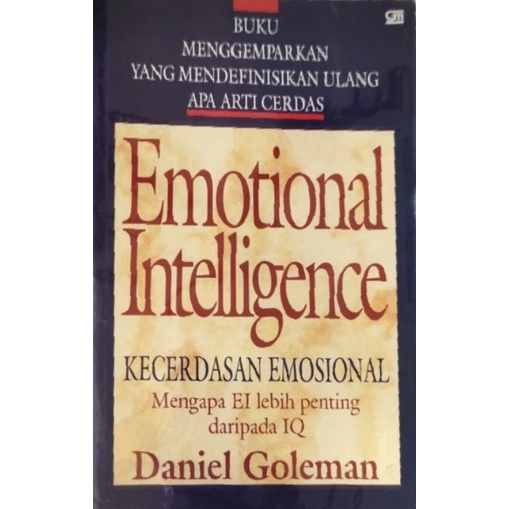 Jual buku Emotional Intelligence / Kecerdasan Emosional , By Daniel ...