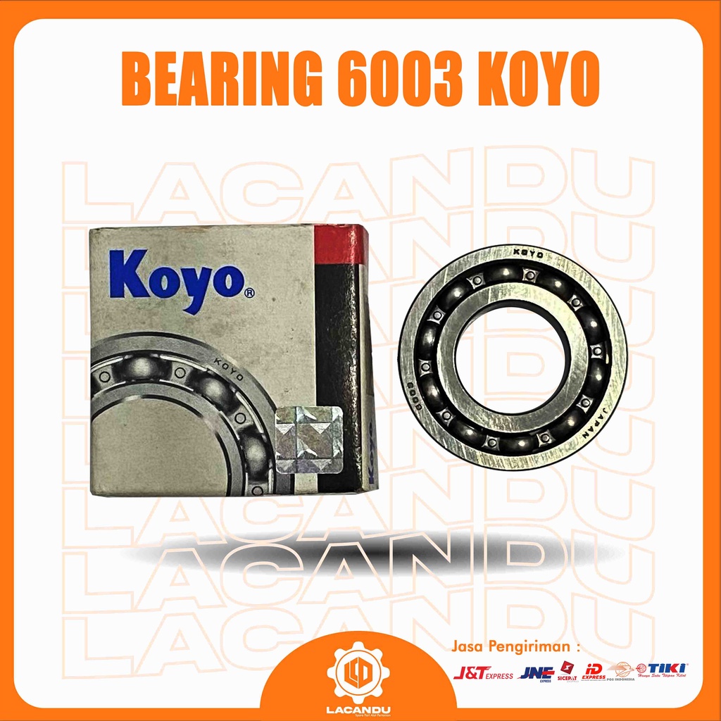Jual BEARING 6003 KOYO for ALL COMBINE HARVESTER LACANDU PART | Shopee ...