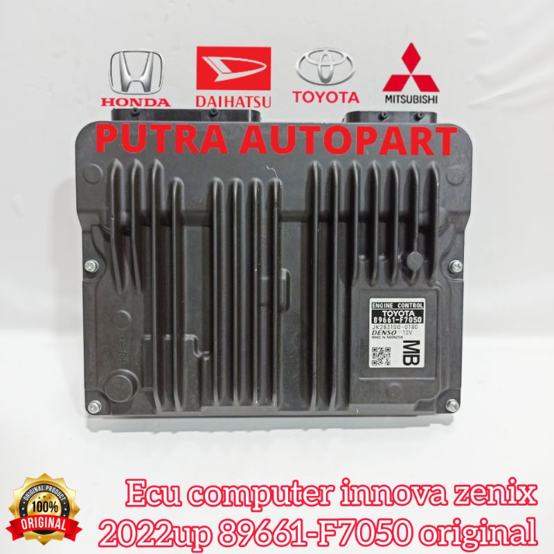 Jual Ecu computer innova zenix 2022up 89661-F7050 original toyota ...