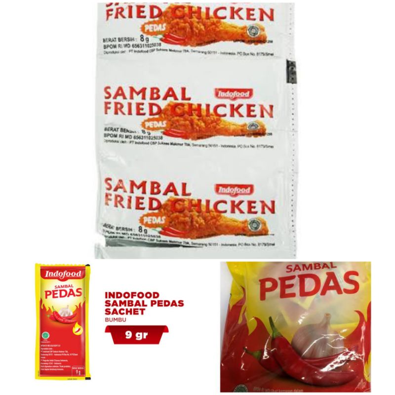 Jual Sambal Indofood Sachet 9gr | Shopee Indonesia