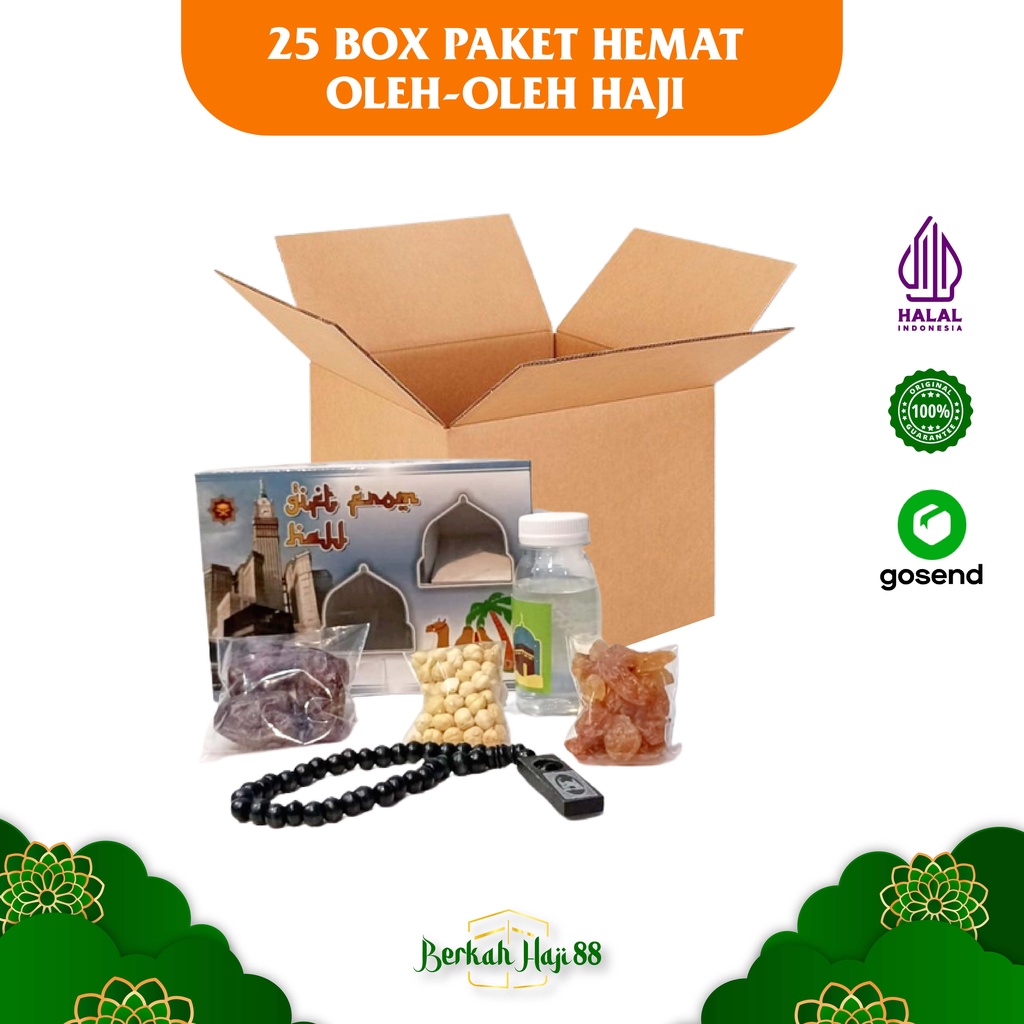 Jual Paket Oleh-oleh Haji Umroh Paket Harga Hemat 25pcs | Shopee Indonesia