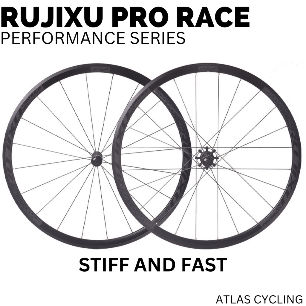 Jual Rujixu Pro Race Wheelset 700c Rim Brake 30mm 40mm High Flange
