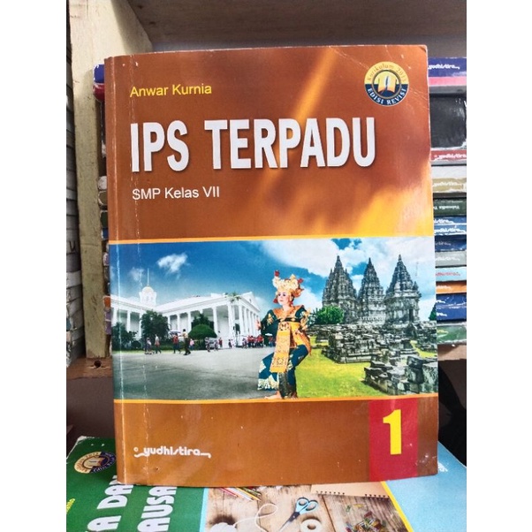 Jual BUKU IPS TERPADU KELAS 7/VII/1 SMP /MTS YUDHISTIRA | Shopee Indonesia