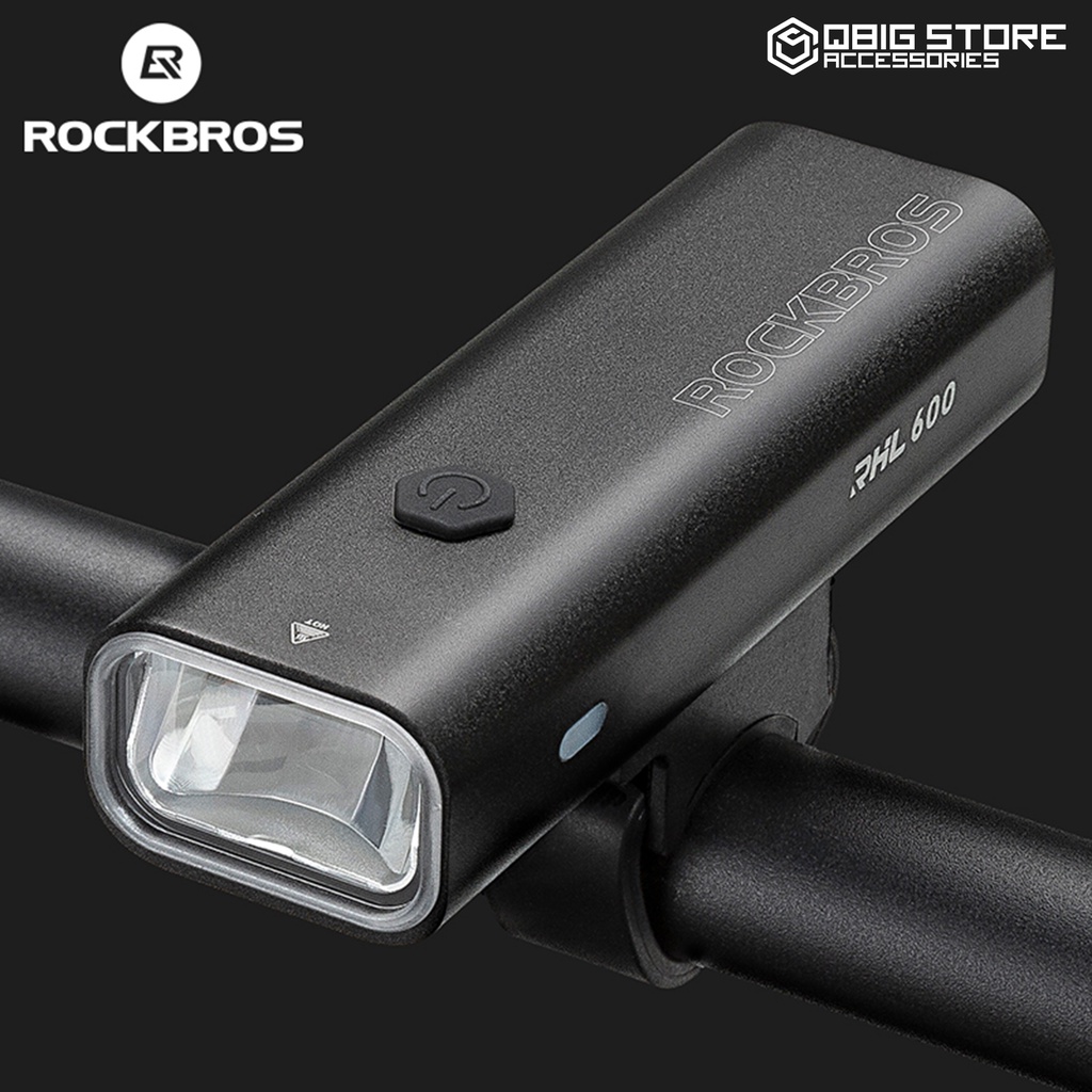 Lampu Depan Sepeda Rockbros RHL Waterproof IPX6 Bicycle Front Light