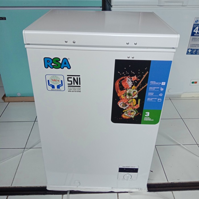 Jual CHEST FREEZER RSA CF-110 / CF110 - 100L | Shopee Indonesia