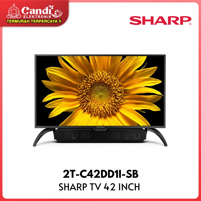 Jual SHARP LED Full HD Digital TV 42 Inch Soundbar Super Eco Mode 2T