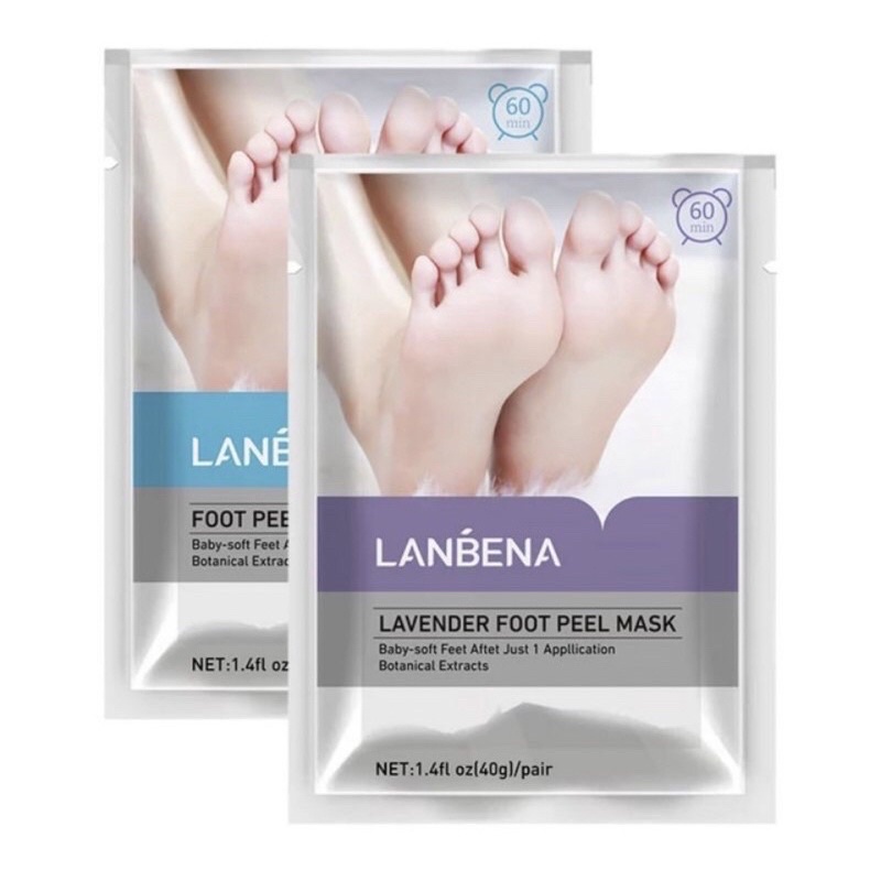 Jual LANBENA FOOT PEEL MASK || MASKER KAKI | Shopee Indonesia