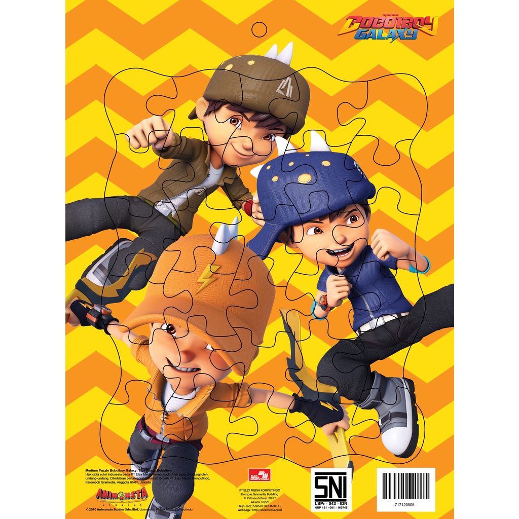 Jual Puzzle Boboiboy Galaxy: Tiga Kuasa Boboiboy | Shopee Indonesia