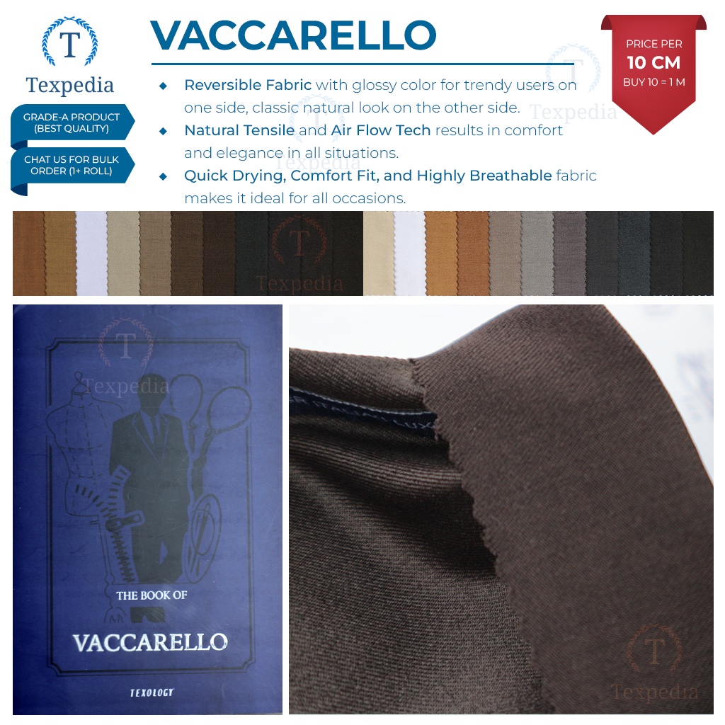 Jual Vaccarello Per Cm By Texology Kain Bahan Celana Setelan Jas