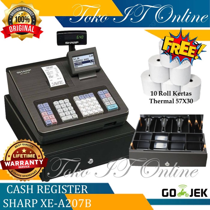 Jual SHARP XEA207B CASH REGISTER Shopee Indonesia