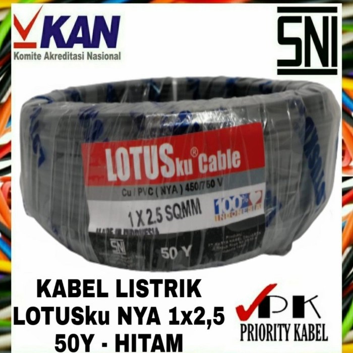 Jual Kabel Listrik Kawat Lotusku Nya X X Yard Y Shopee Indonesia