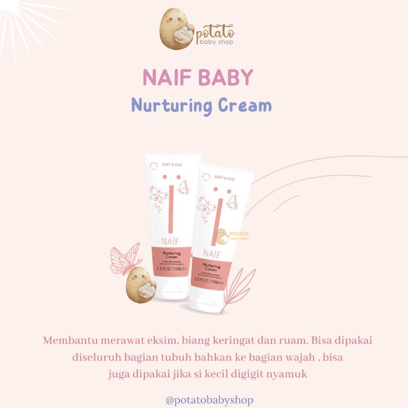 Jual NAIF Baby Cream NURTURING CREAM Krim P3K multifungsi